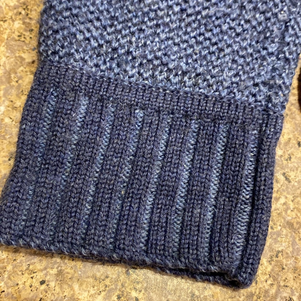 Horny Toad Blue Merino Wool Long Sleeve Sweater XS - Picture 13 of 15